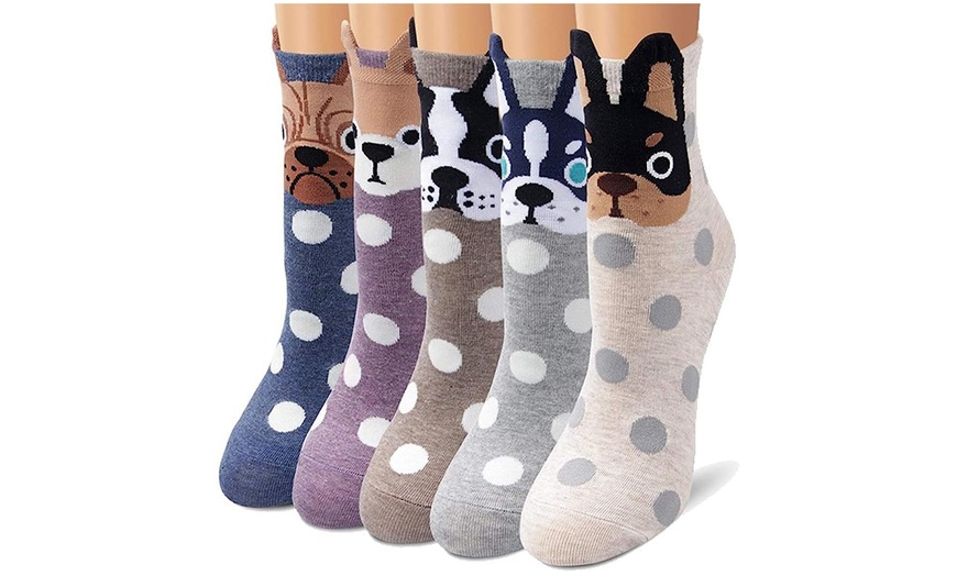 Image 5: 10 Paar Socken mit Tier-Motiv für Damen
