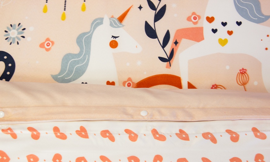 Image 2: Parure de lit enfant 140x200 cm en microfibre OEKO-TEX 