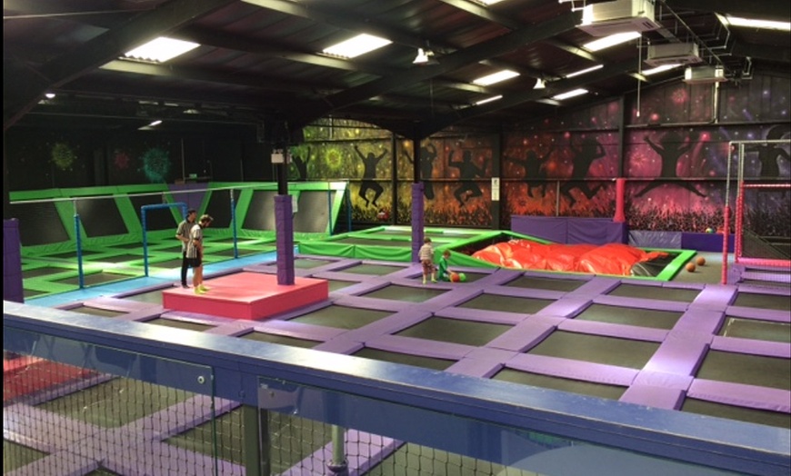 Image 2: Trampoline Park Access