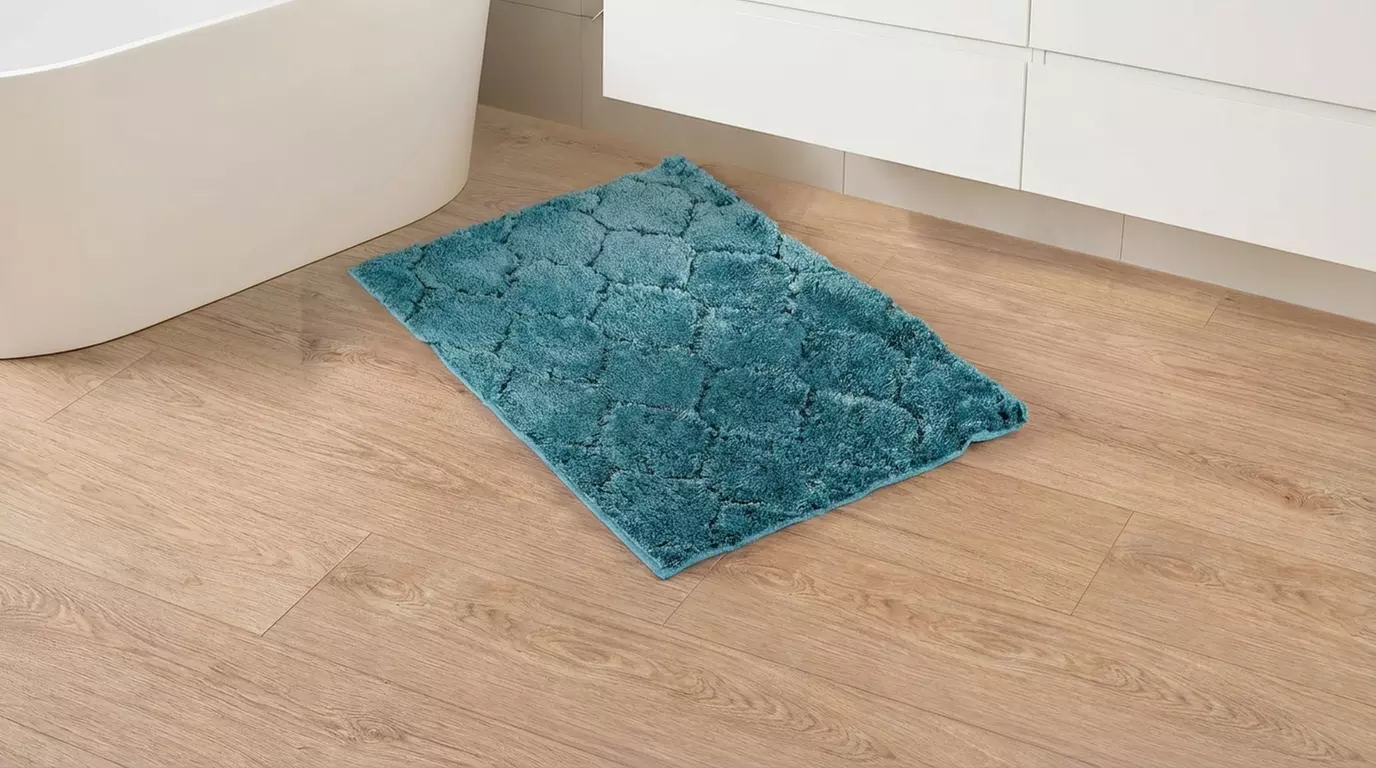 Tappeto bagno morbido con retro antiscivolo