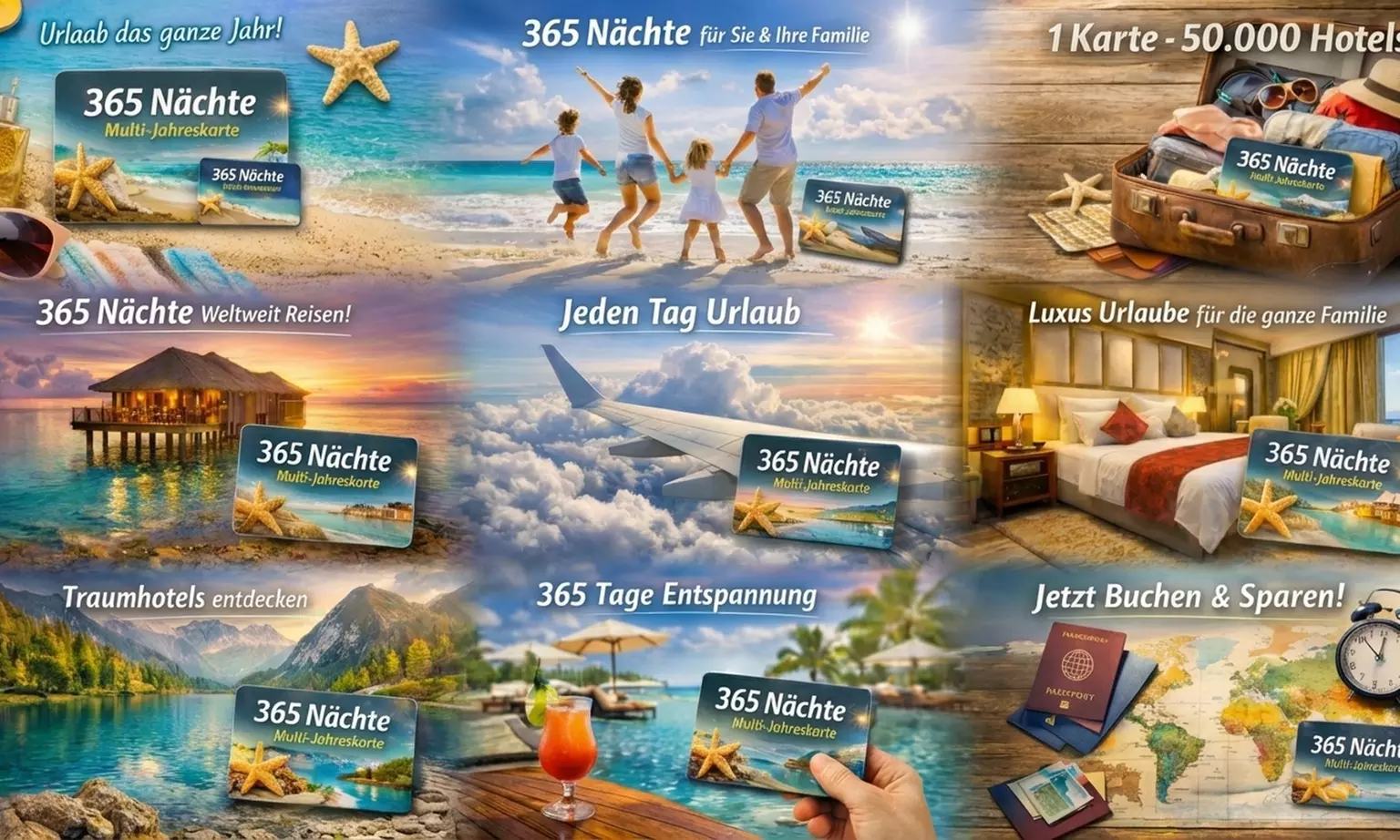 365 Nächte Hotel-Flatrate für Zwei im Doppelzimmer in einem von über 50000 Hotels in über 220 Ländern - Primary Image