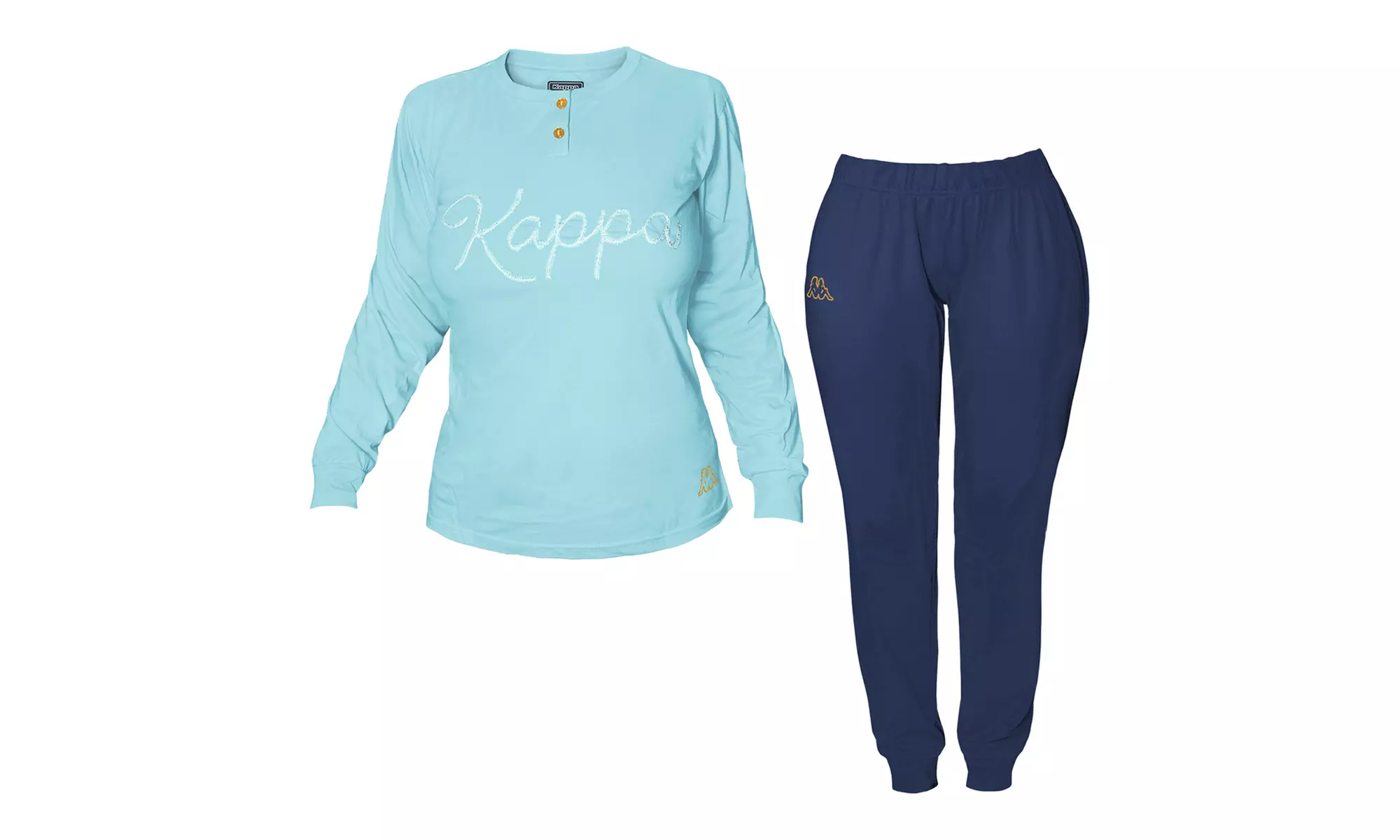 Pigiama da donna in cotone leggero Kappa