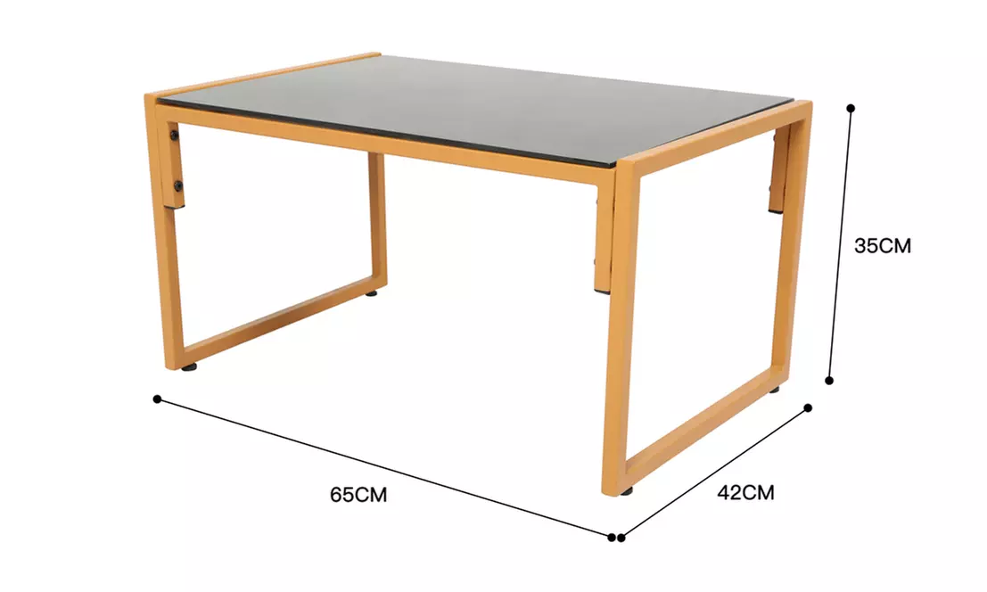 Salon de jardin Kocoon 4, 5 ou 8 places effet rotin, modèle "Forli"
