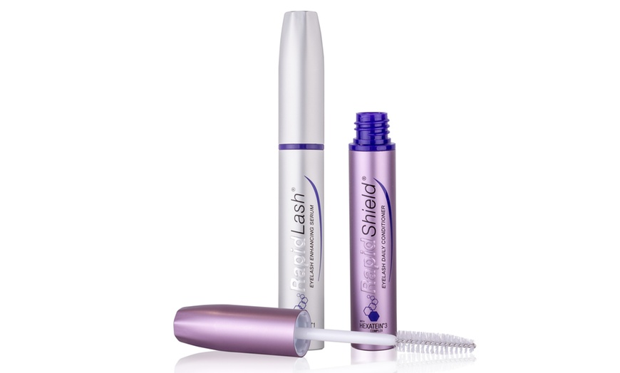 Image 6: Boost Your Lashes and Brows with RapidLash Enhancing Serum or Full Set