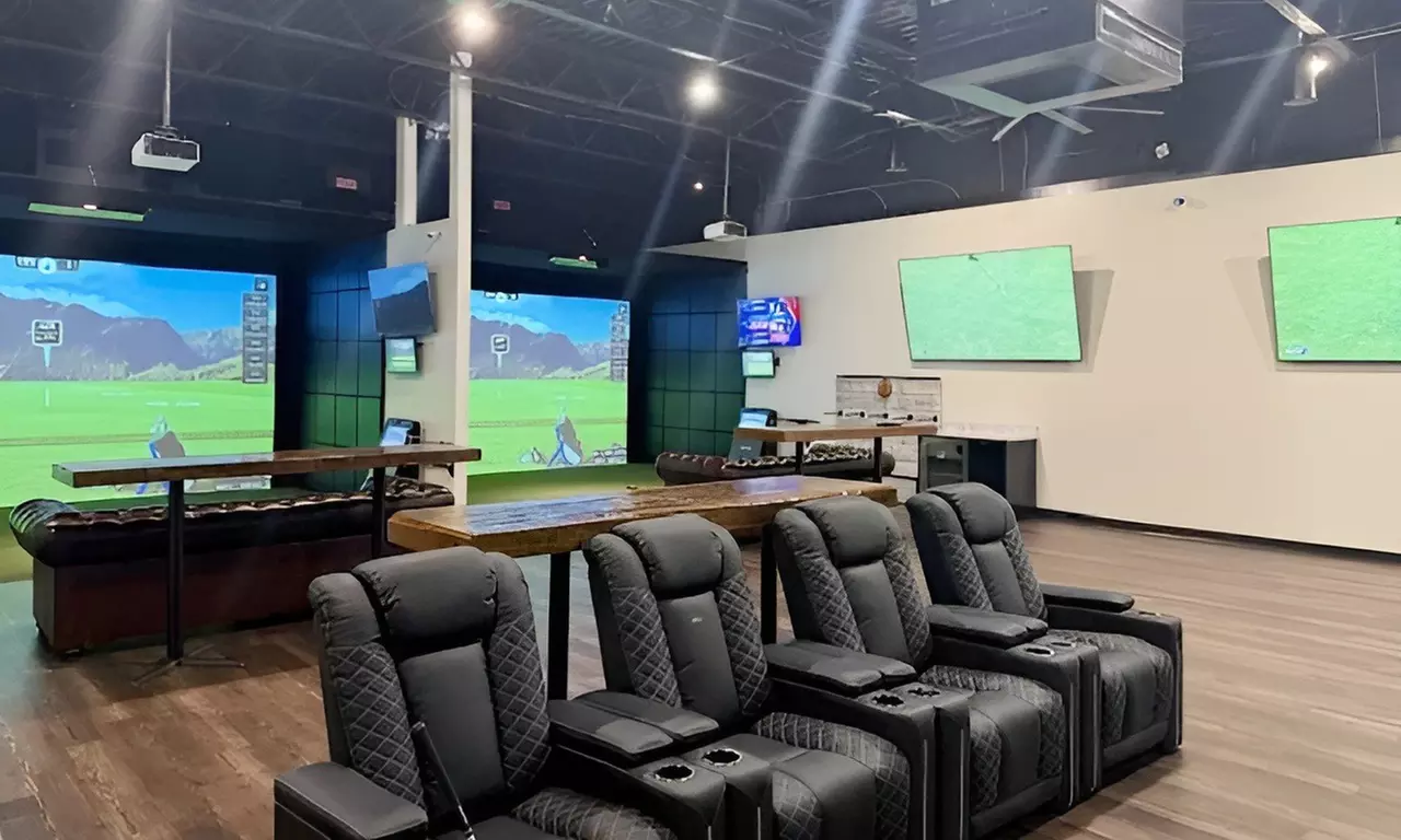 One–Three Hour Virtual Golf Sessions for One–Five Players