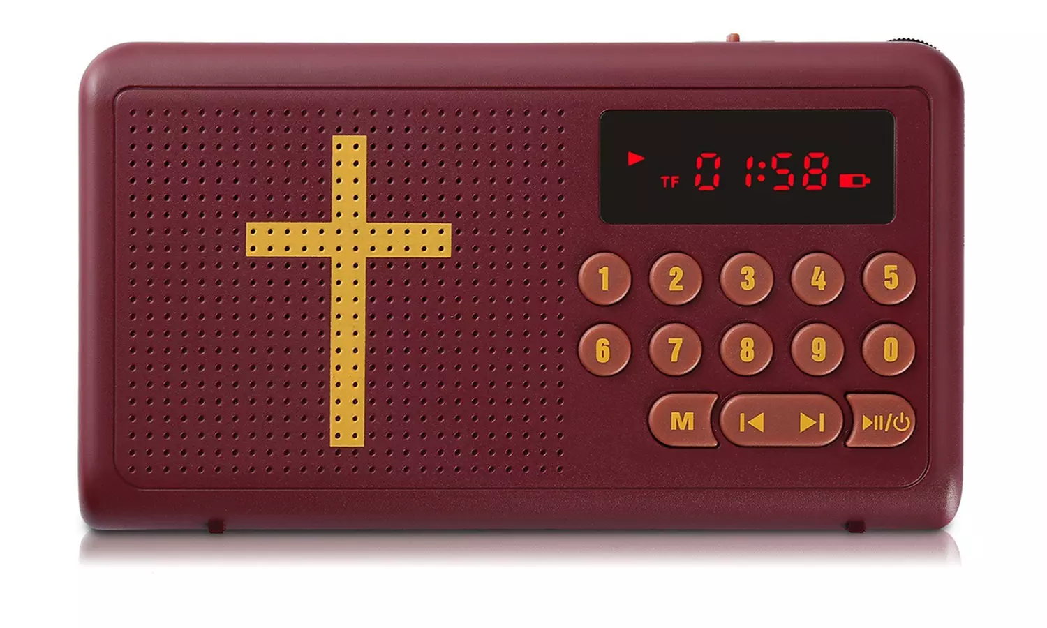 iMounTEK Electronic Audio Bible Player King James Version with Clear Narration