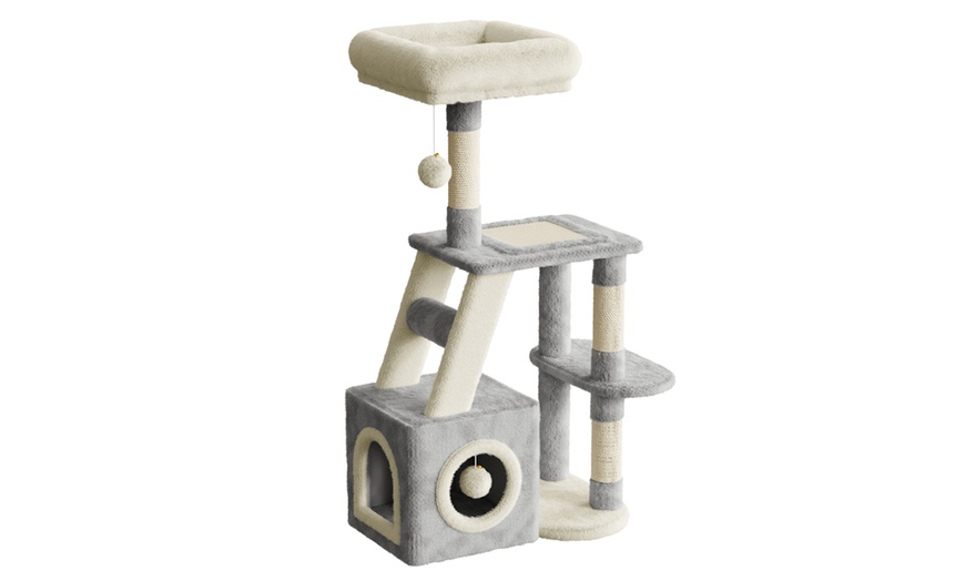 Image 2: Árbol multinivel para gatos con poste rascador 
