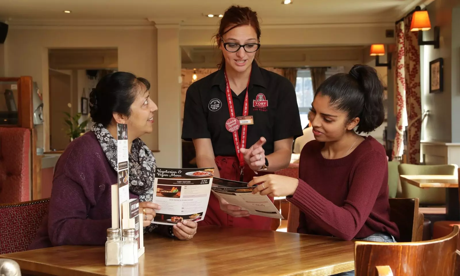 Toby Carvery, Two-Courses