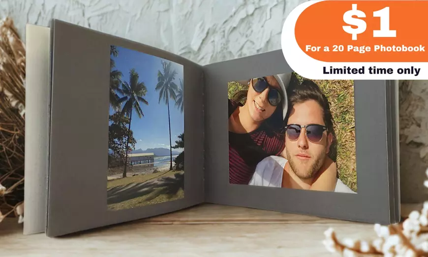 Image 1: $1 for 20 Page Photobook