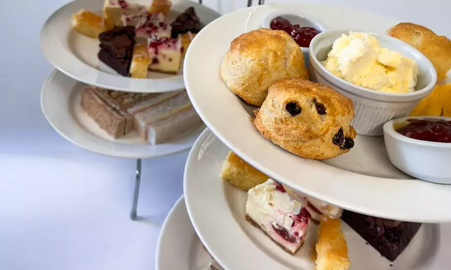 Enjoy Classic or Sparkling Afternoon Tea For Up to Four People