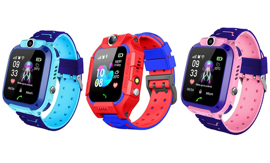 Image 2: Waterproof Kids Smartwatch with GPS Tracking and HD Cameras