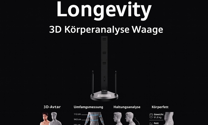 Image 2: Longevity Hightech-Programm: 3D-Analyse, EMP Chair PRO & EMS-Training