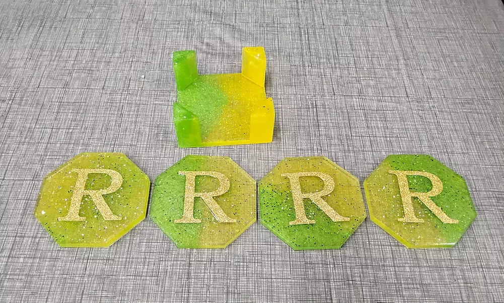 Handmade Custom Coaster Sets to Brighten Your Table