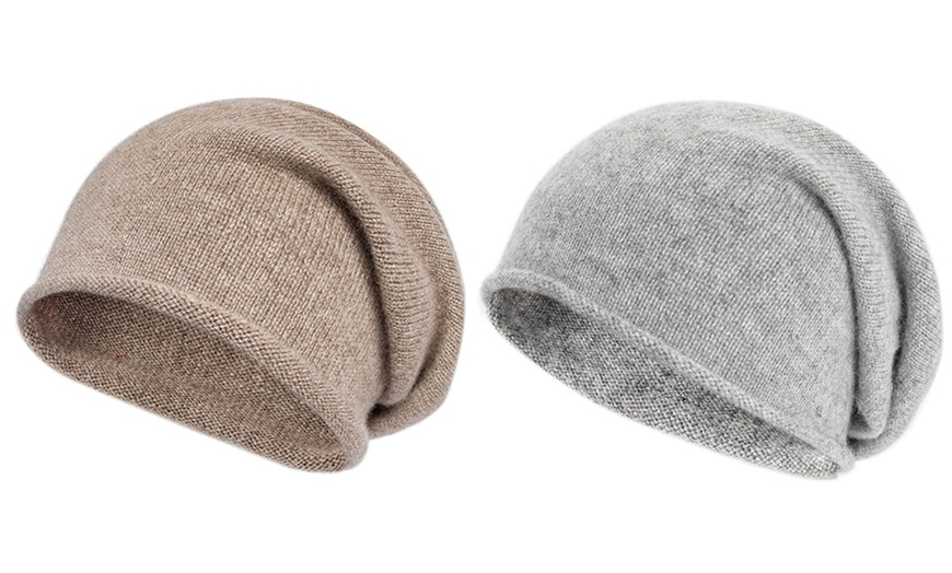 Image 14: Gorro de cachemir en diferentes colores