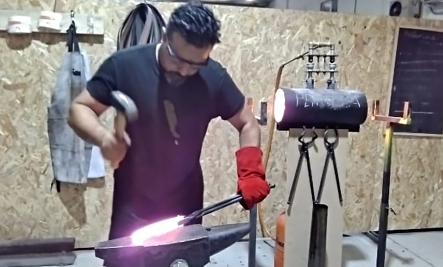 Image 16: Curso de forja para crear un abridor, cuchillo o cuchillo vikingo