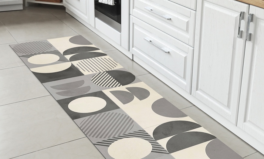 Image 9: Alfombra larga estampada de PVC con impresión digital