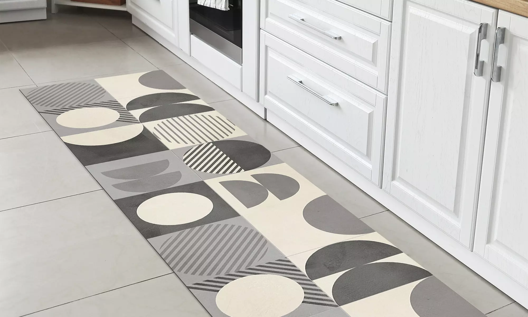 Alfombra larga estampada de PVC con impresión digital