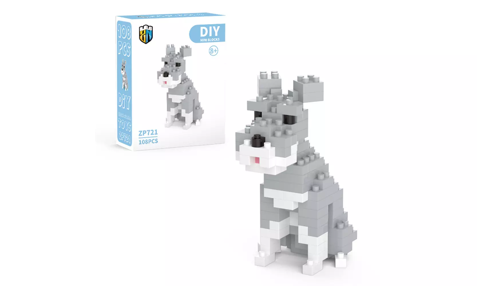 Mini Animals Building Block Kit