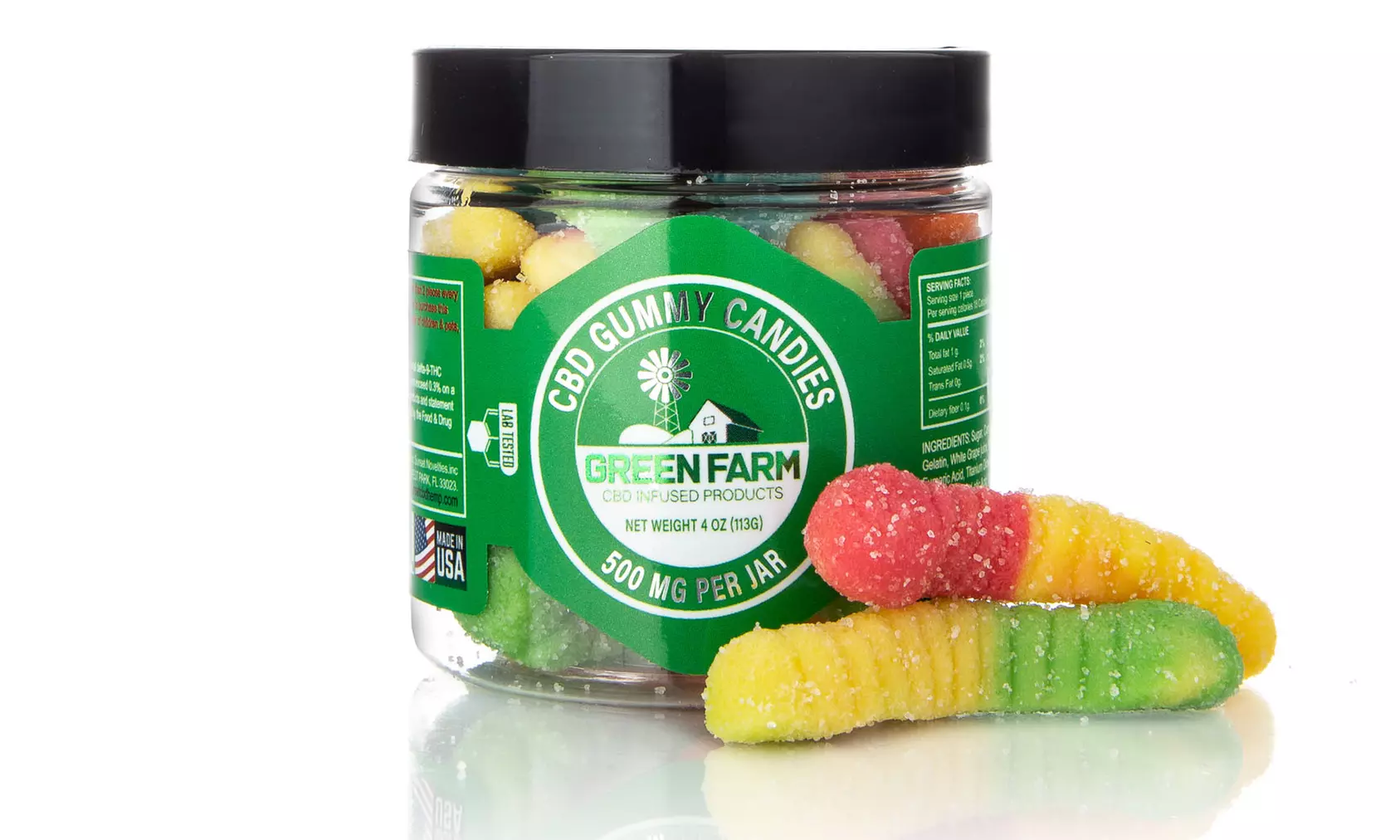 Green Farm Tasty Gummies for Sleep and Anxiety from Green Farm (500MG-5000MG)