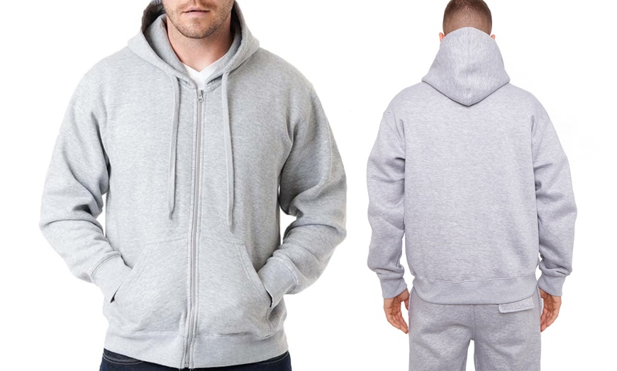 Image 10: 300GSM Heavy Fleece Hoodie