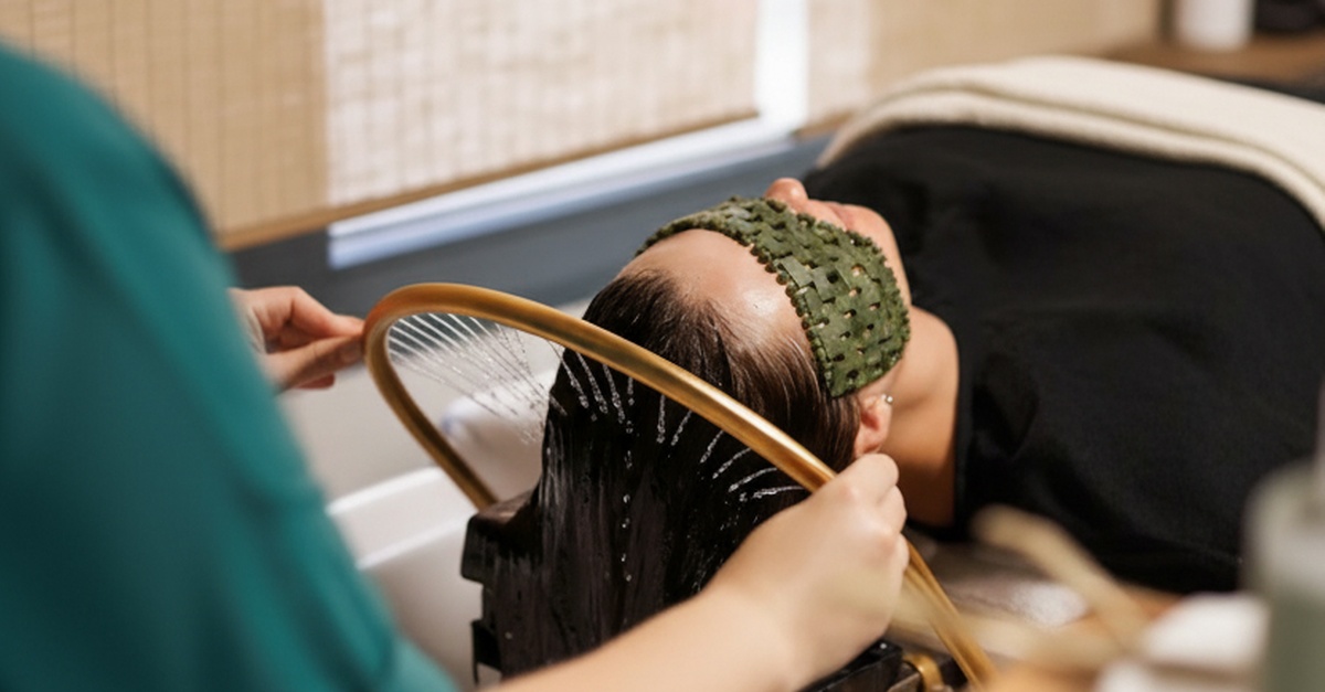 Sesión de head spa con tratamiento de cuero cabelludo en Valencia