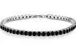 Round Cut Tennis Bracelet Made With Crystals From Swarovski Multiple Options - Second Medium