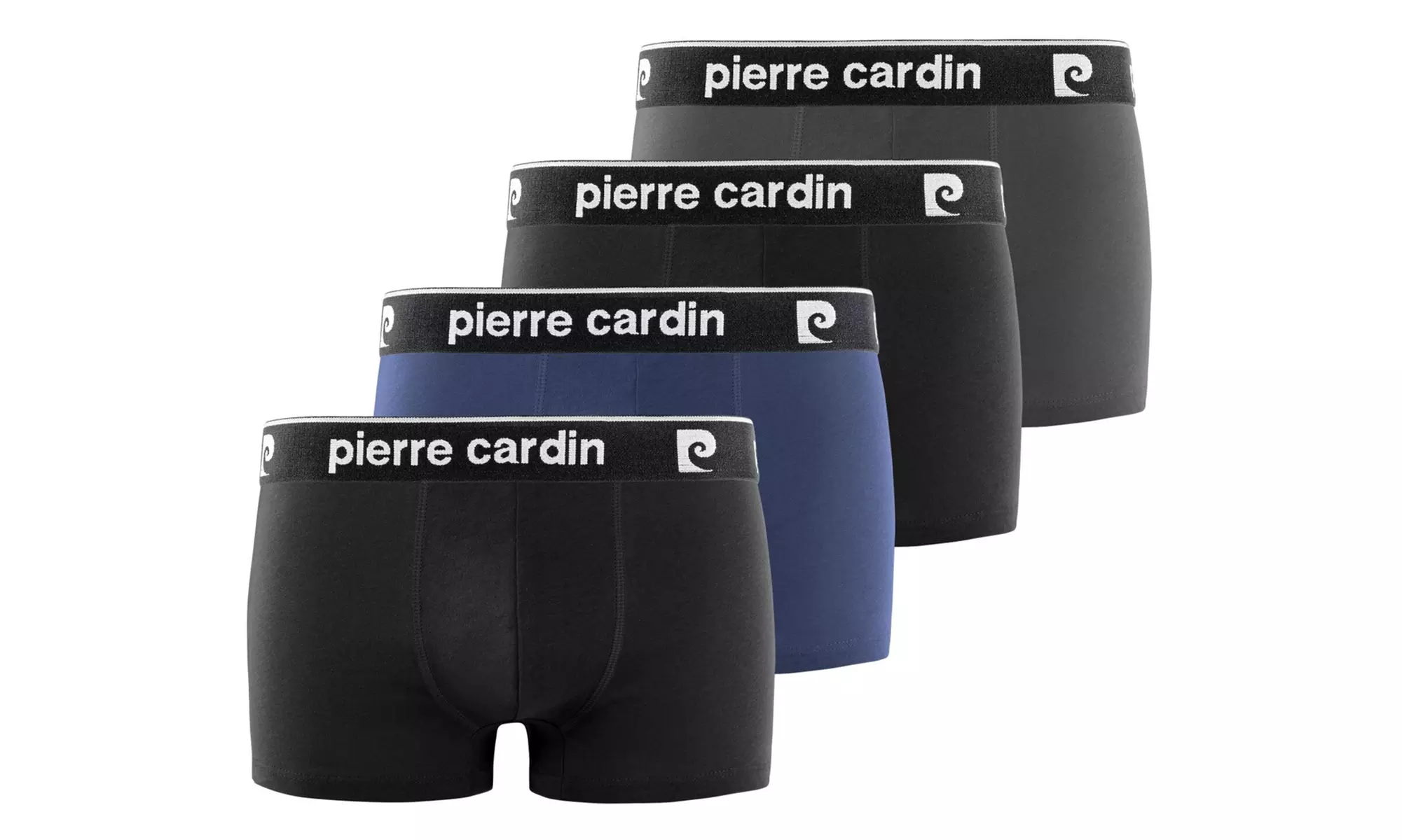 Lote de boxers de algodón y elastano Pierre Cardin