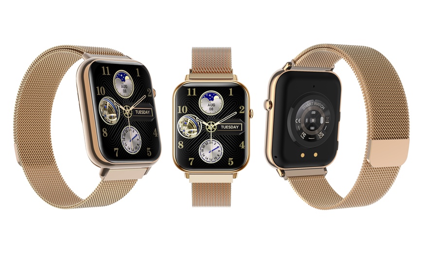 Image 7: Bluetooth Smart Watch 2.1" Touch Screen Heartrate Blood Pressure