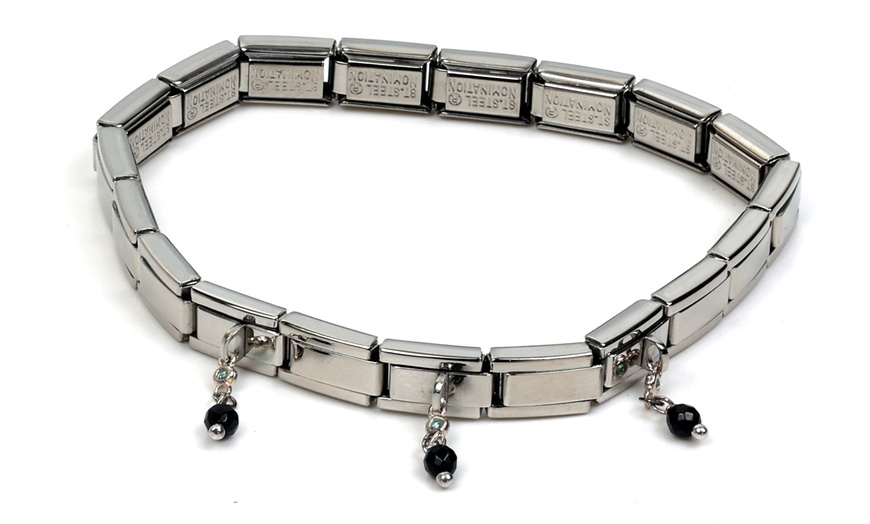 Image 24: Orecchini, collane, portachiavi, bracciali e anelli Nomination