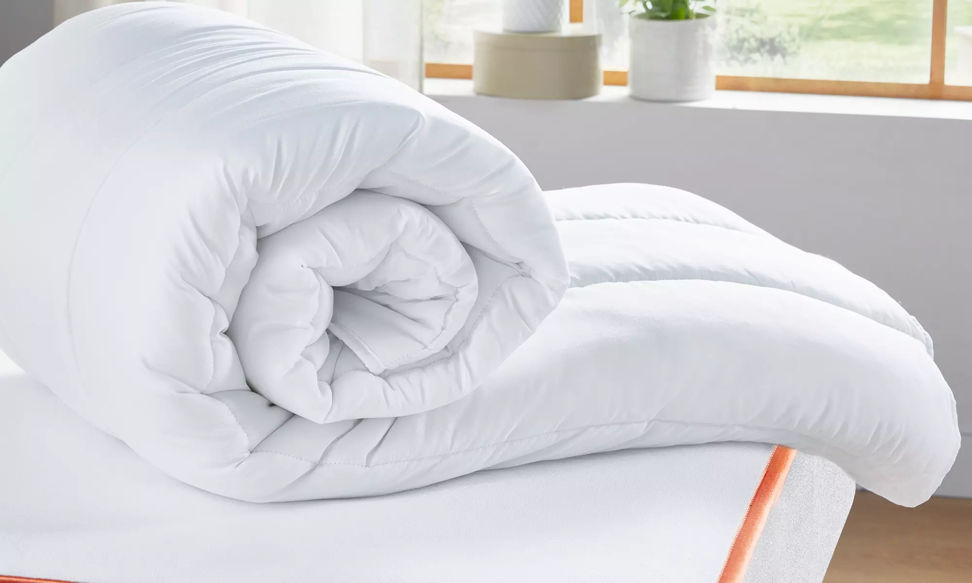 Couette 400 g en Fibre pour l’Hiver – Ultra Chaude, Respirante, Hypoallergénique, Douce