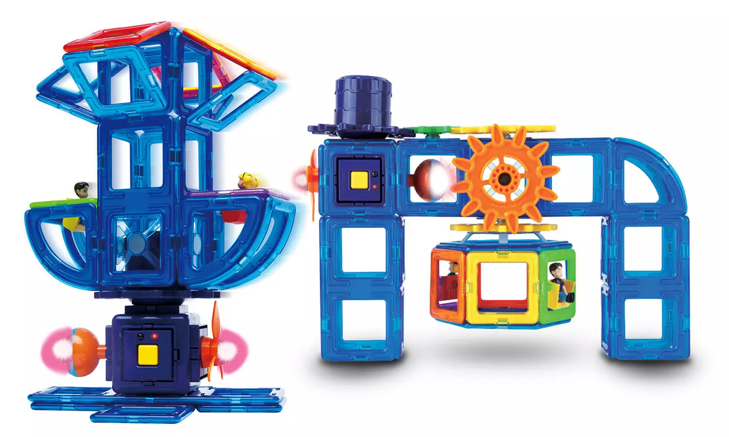Magformers Power Gear Building Set (60-Piece) - Primary Image