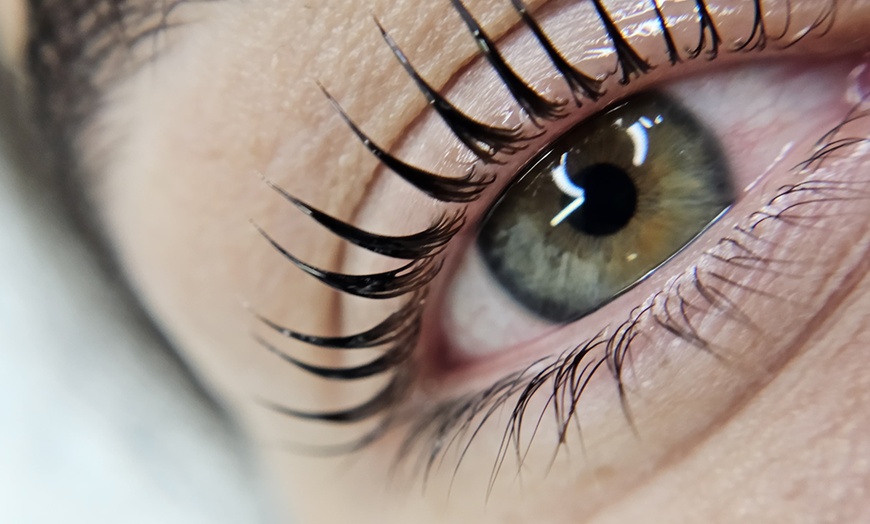 Image 1: Enhance Your Eyes with One Eyelash Korean Lifting Treatment
