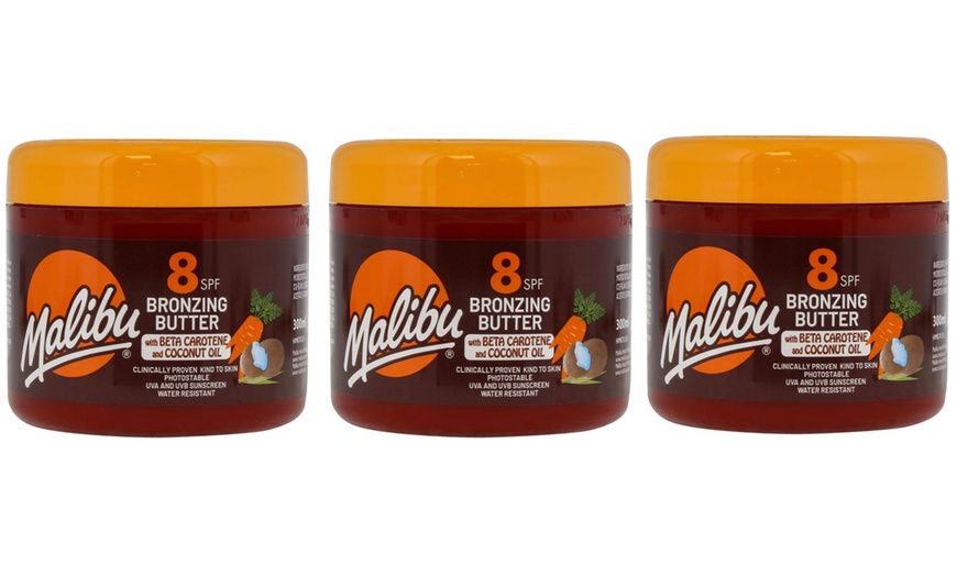Image 4: Two or Three Malibu SPF8 Bronzing Butter with Carotene & Coconut 300ml