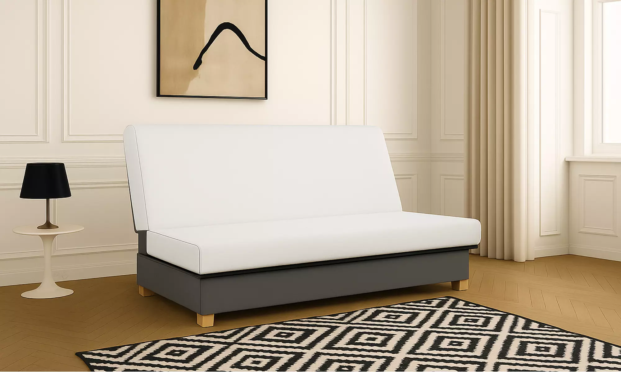 Matelas pour canapé clic-clac à mémoire de forme Sampur, épaisseurs et dimensions au choix, Sampur, livraison gratuite - Primary Image