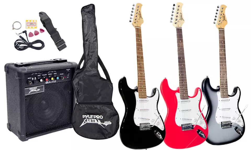 PylePro PEGKT15 Beginner Electric Guitar Package - Primary Image
