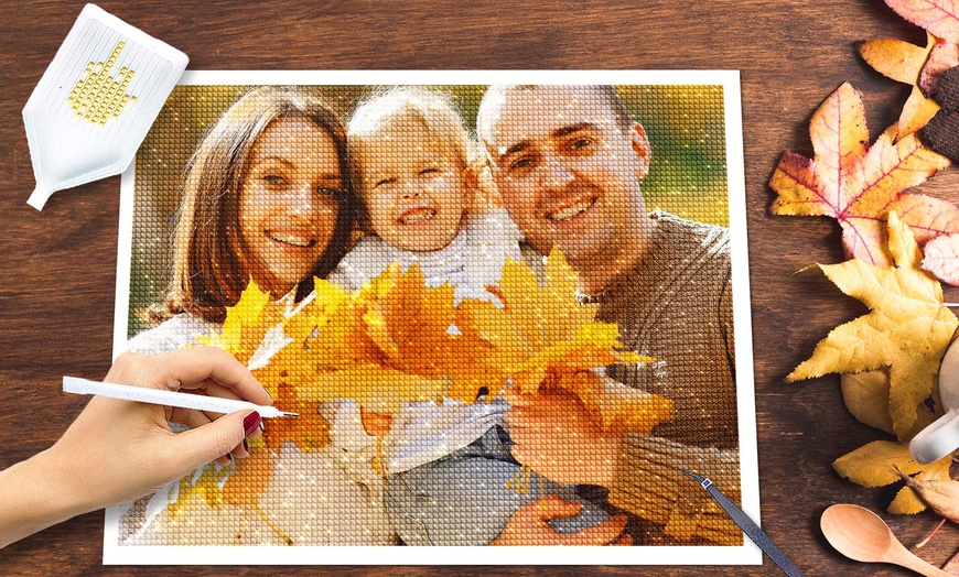 Image 17: Personalisierbare Foto-Diamond-Painting