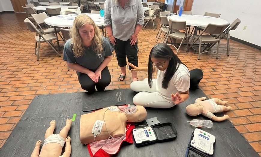Image 4: One CPR/ One Adult or Child First Aid, CPR, & AED Certification Class
