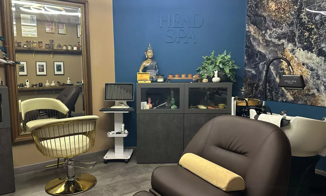 Asian Head Spa o ritual Asian Shiatsu Head Spa de 60 o 105 minutos