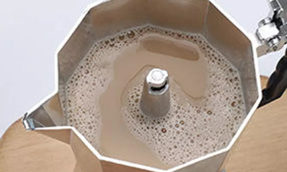 Moka da 9 tazze per piani a induzione