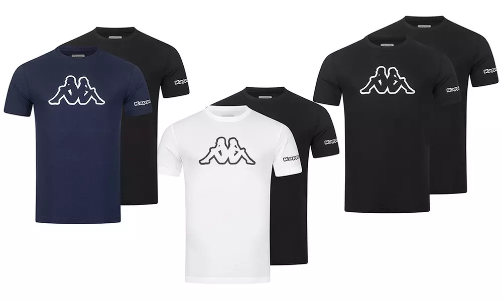 2er- oder 4er-Pack Kappa Herren-T-Shirt