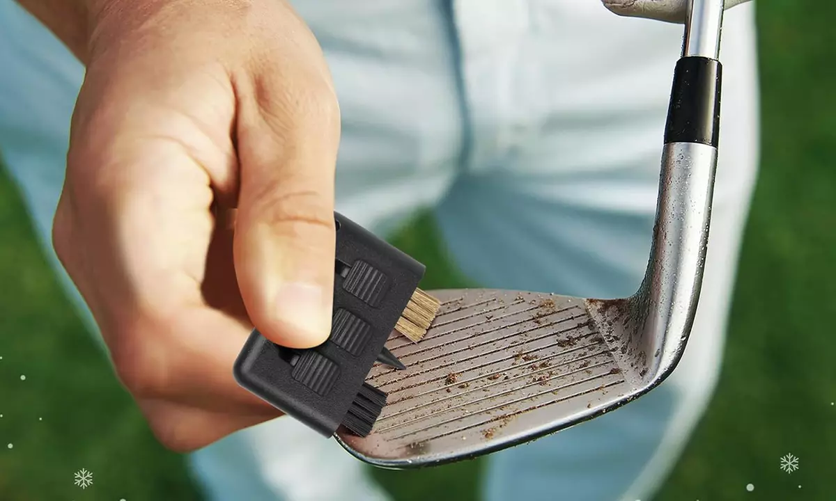 Calendario dell'avvento con accessori da golf