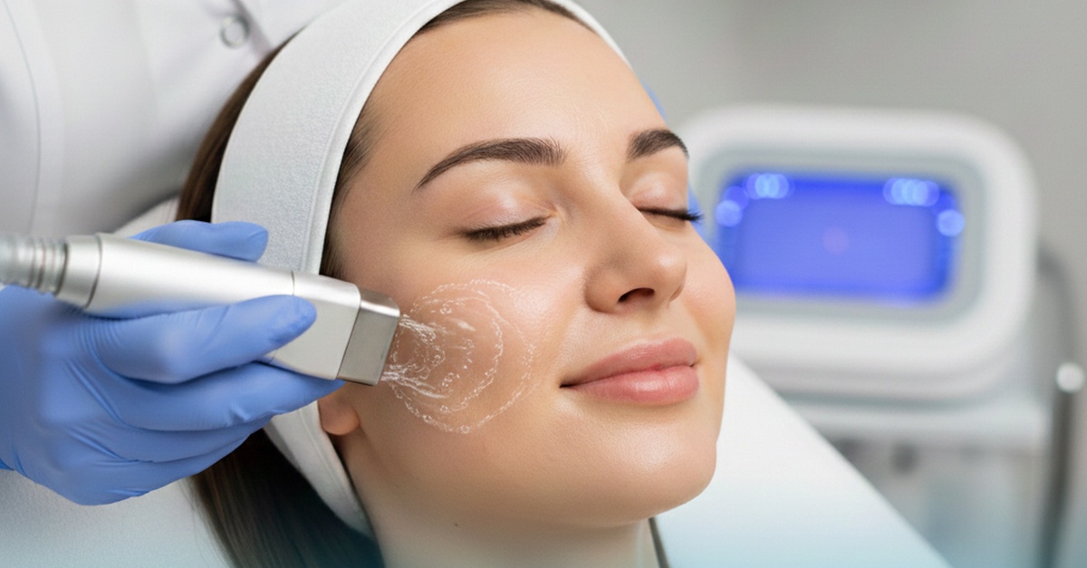Hidrolimpieza facial de 8 pasos en Madrid