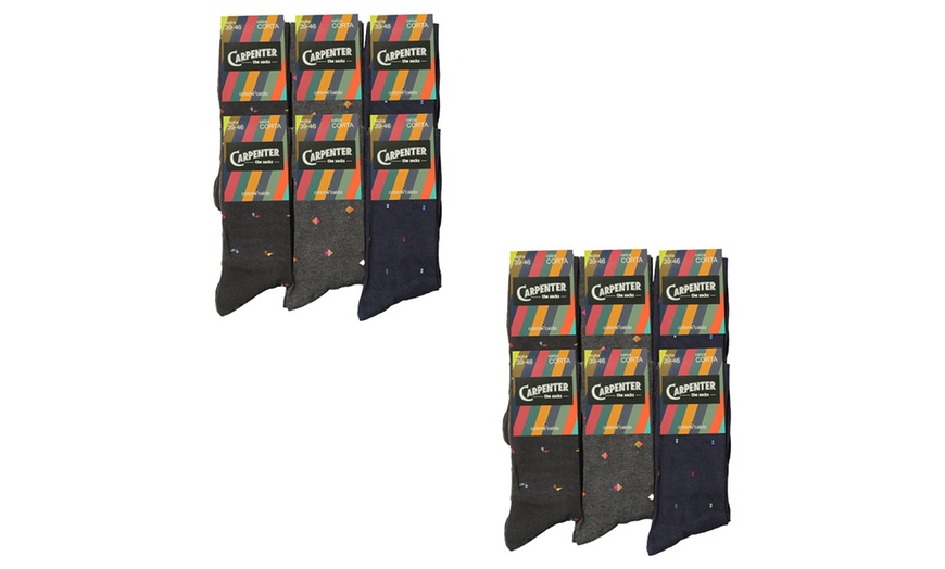 Image 23: Lot 6 ou 12 paires de chaussettes Carpenter