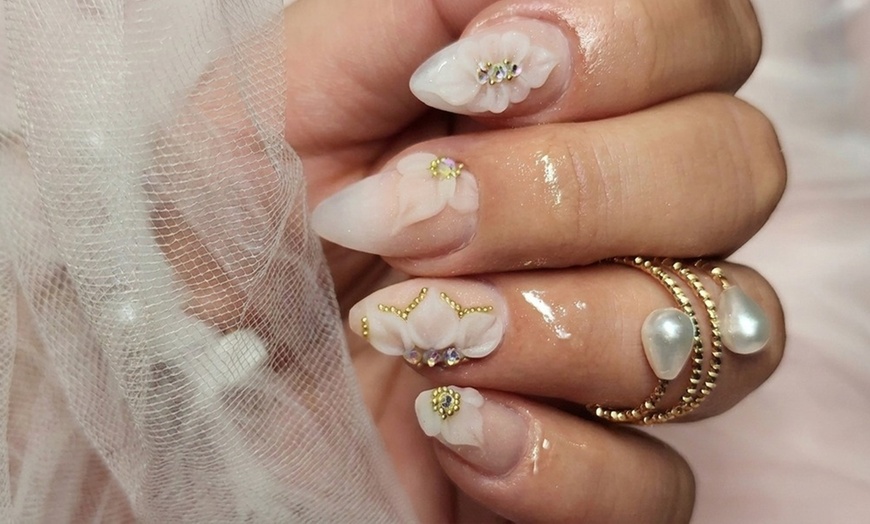 Image 8: 1 Gel Manicure + Gel Pedicure, Soft Gel Nails, Acrylic Nails and More