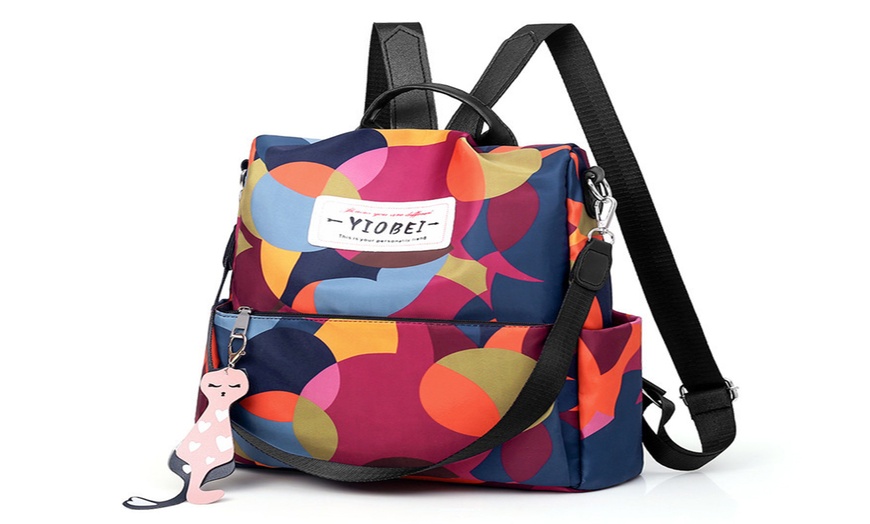 Image 2: 3-in-1 Anti-theft Backpack: 1Pcs