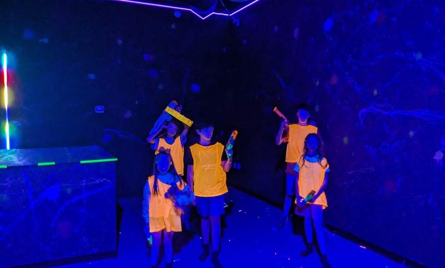 Image 2:  Fright & Foam: 1-Hour Halloween Dart Session for 1, 2, or 4