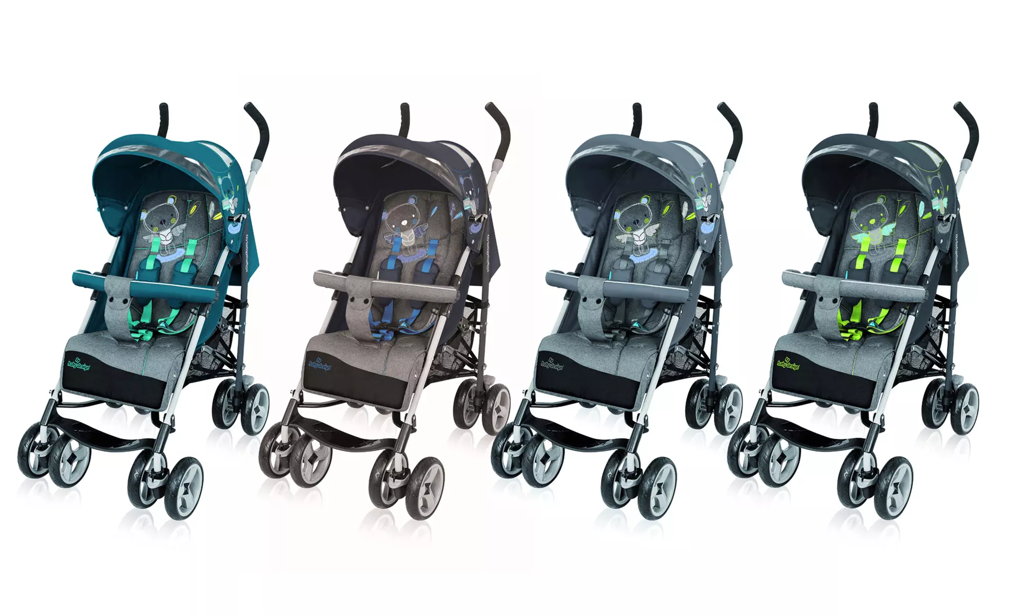 Poussette Canne Travel Quick de Baby Design avec couvre-jambes et habillage pluie inclus - Primary Image