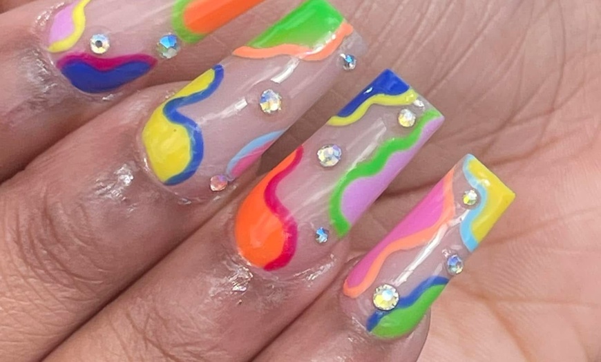 Image 23: Manicures with Color Coat, Gel, French or Acrylic + Gel Polish Options