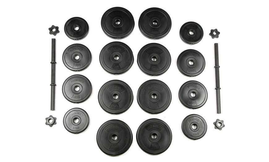 Image 8: Barbell or Dumbbell Set