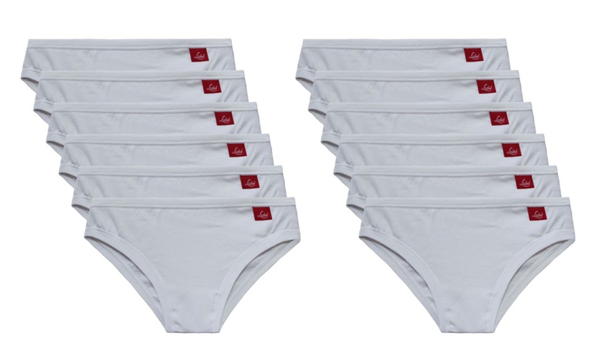 Image 16: 6 o 12 slip da donna a vita bassa o culotte Liabel